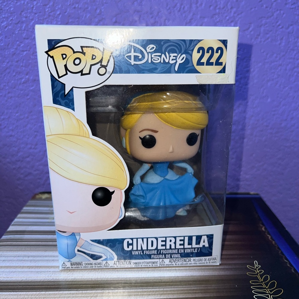Disney Cinderella Pop Vinyl in Blue and Yellow